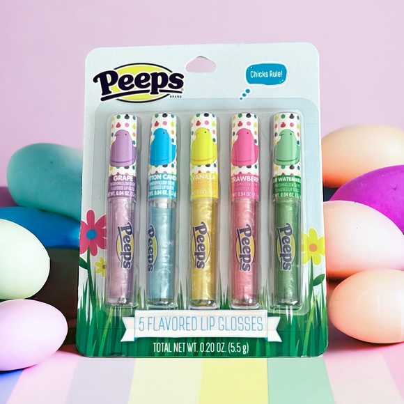 Peeps Other - NEW Peeps marshmallow creme flavored lip glosses Easter basket gift